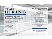 Commercial And Industrial Refrigeration Technician Vacancy