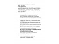 Health Care Assistant